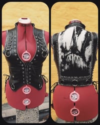 Image 1 of Burning church vest with lacings