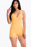 S & S Split Neckline Romper 