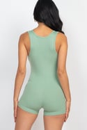 S & S Split Neckline Romper 