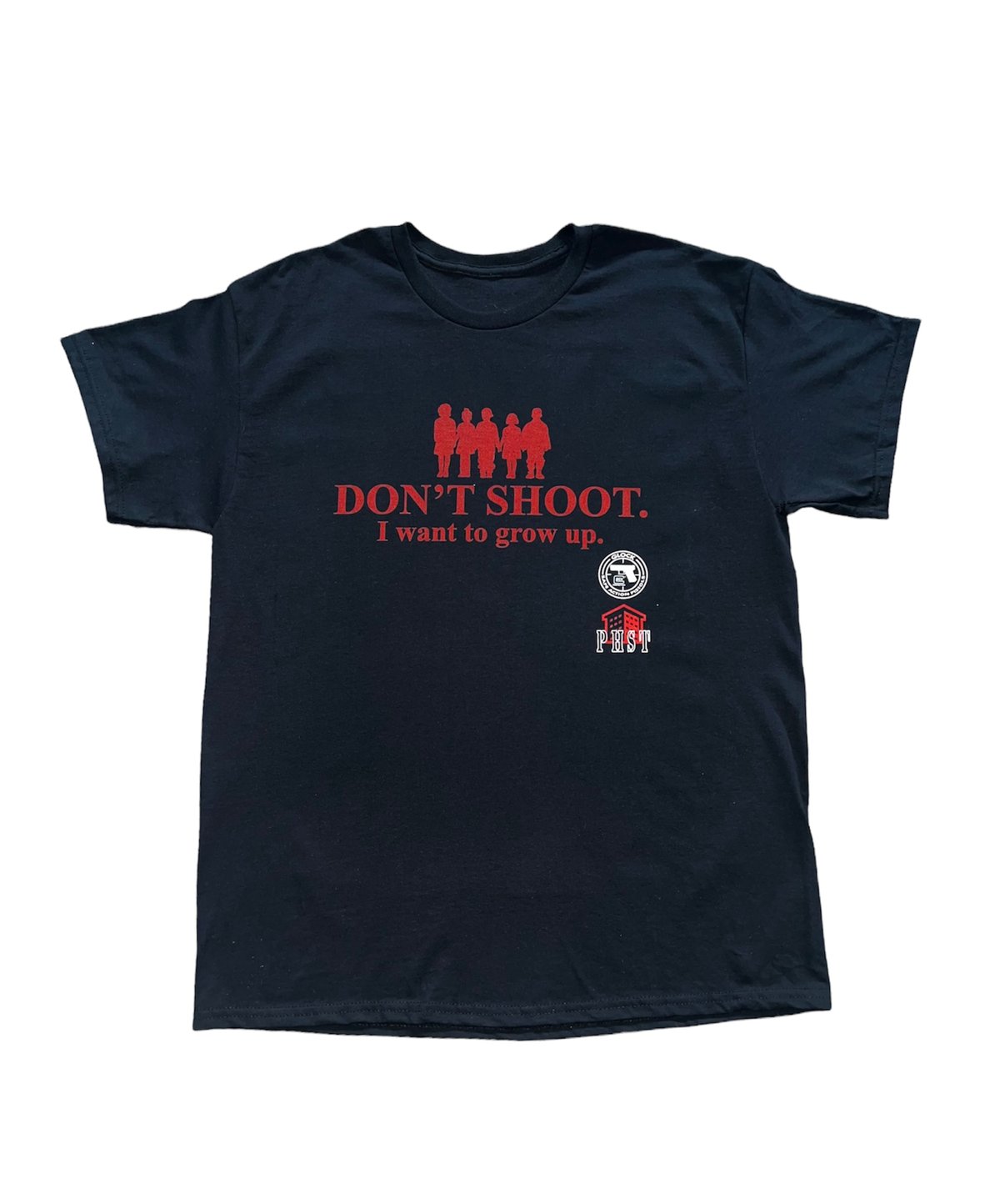 Image of “DON’T SHOOT I WANT TO GROW UP” T-Shirt @tommyvercetti_  X PHST