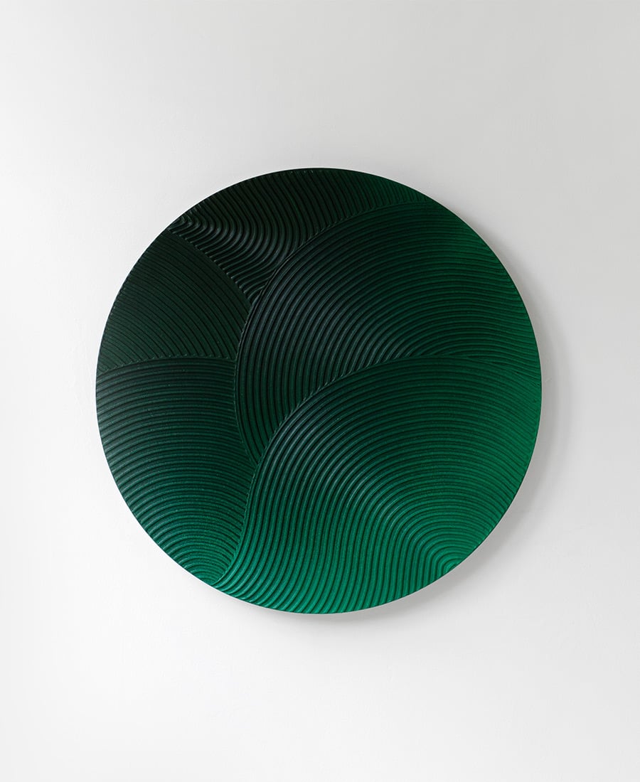 Image of Sphere Relief · Green (sold)