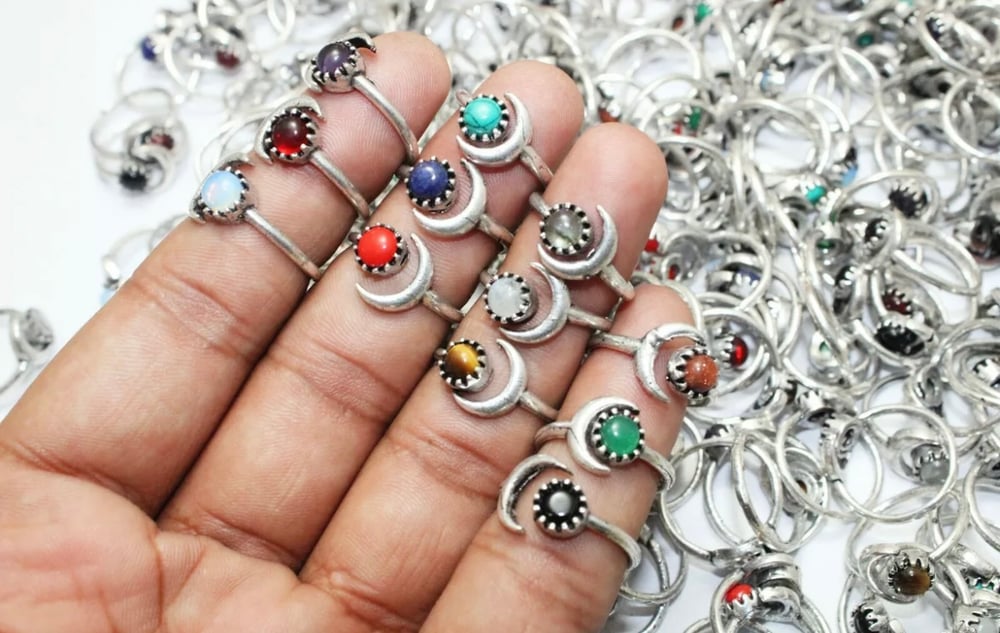 Image of Moon ring lucky dip