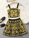 Gold and Black 2 pc set