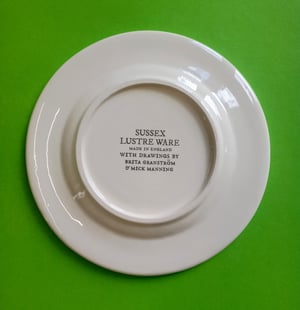 Charlotte Brontë plate