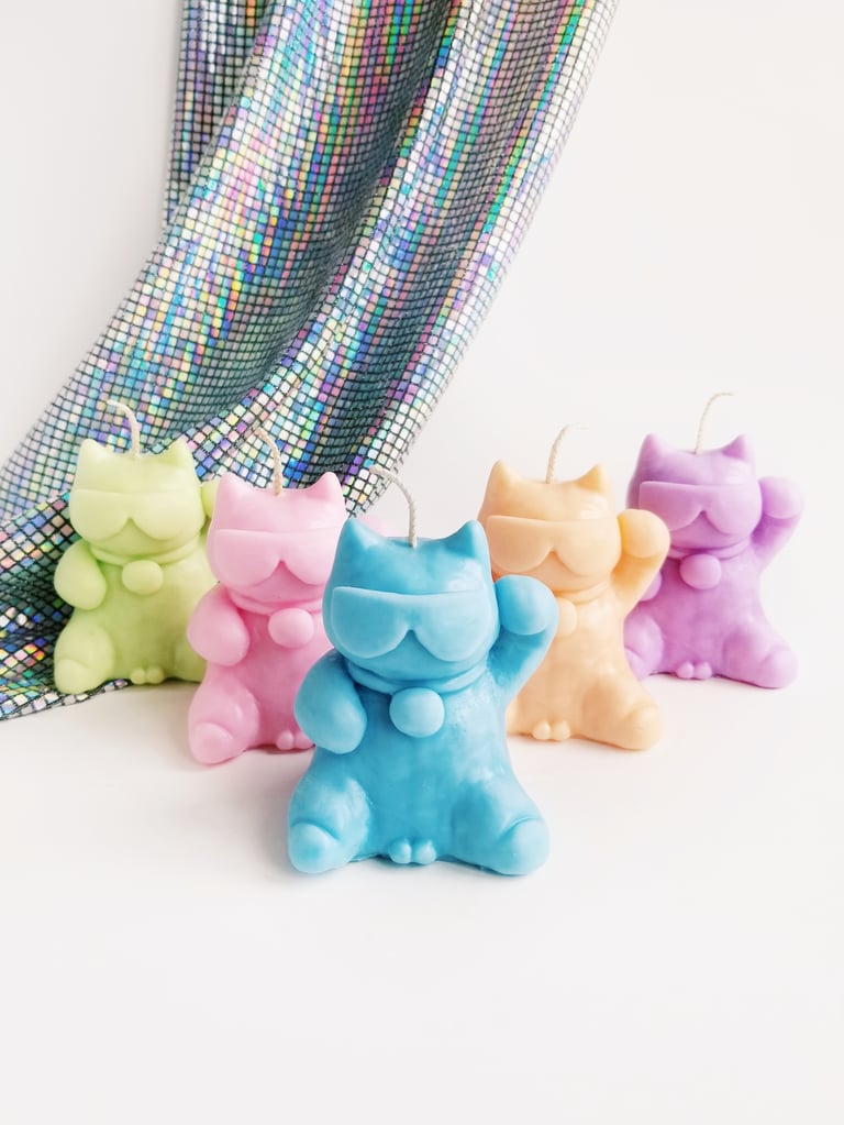 The Lucky Neko Candle