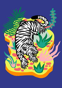 Image of Tiger Island Print