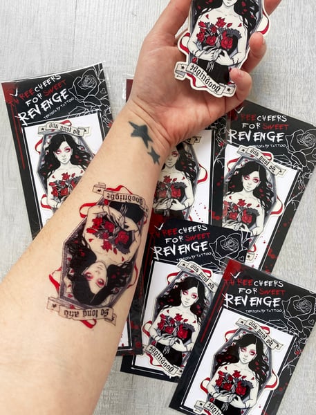 Image of Helena temporary tattoo