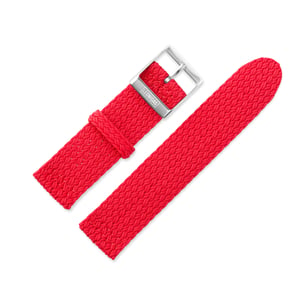 Image of LEONIDAS Perlon Strap Red