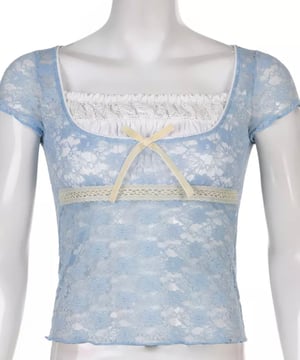 Image of Lily Lace Floral Top