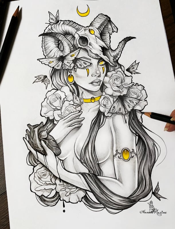 Image of Black heart