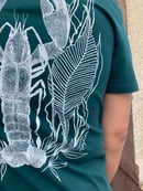 Image 4 of Lobster T-shirt, Glazed green