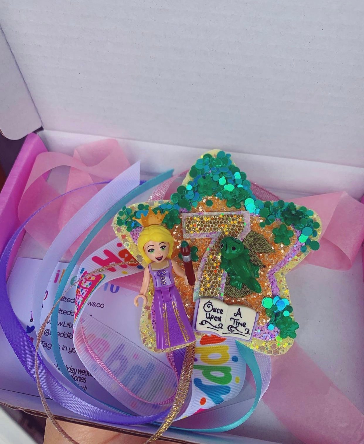 Image of Custom girly birthday badges