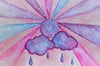 Sunshine & Rain Original Watercolor