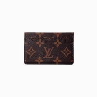 Brown Monogram Louis V Card Holder 