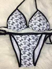 Image 1 of CC white-black 2 piece