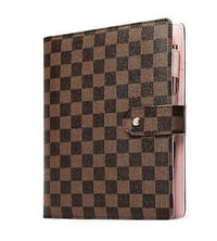 Image 1 of Luxury Checkered/Quilted A5 A6 Agenda Binder Planner Journal Notepad (Pre-Order)