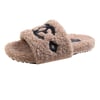 CC tan fur slides (Pre-Order)