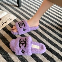 Image 3 of CC purple fur slides (Pre-Order)