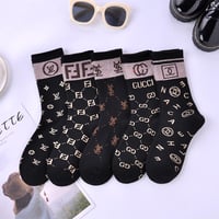 Black G G socks