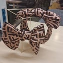 FF Designer Headband (W- Bow) &amp; Bow Clip