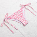 Pink D bikini 2 piece
