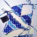 Blue LV  piece