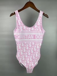 Image 2 of Pink Dyor one piece