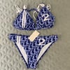 D me set blue 2 piece