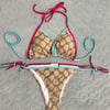 GG with red/blue stripes 2 piece