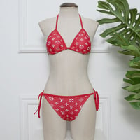 Image 2 of Red LV 2 piece set