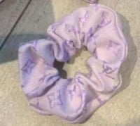 Lavender LV Scrunchie