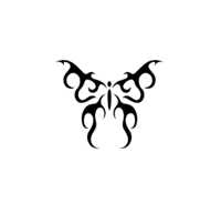 tribal butterfly 3