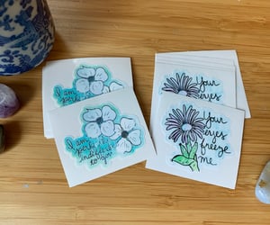 Victorian Flower Language stickers