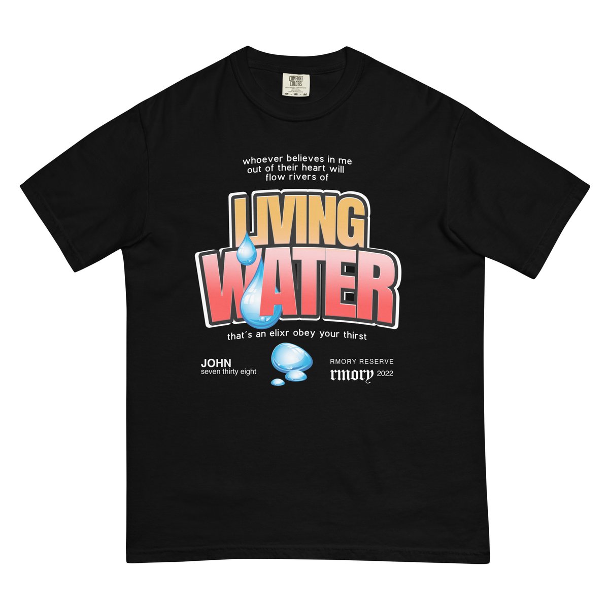 Living Water T-Shirt | RMORY RESERVE