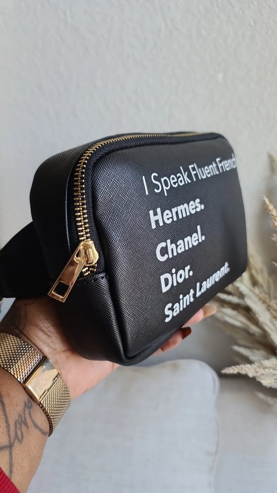 Chanel Cosmetic Makeup Bag/Pouch to Crossbody Bag