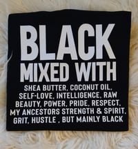Image 1 of Black Mixed With.