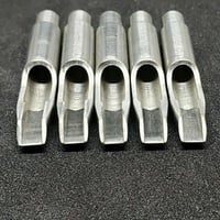 United Stainless Steel 11mg Cut-Away Open Tip