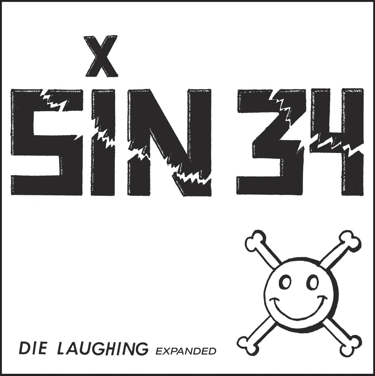 Image of Sin 34 -" Die Laughing Expanded" Lp