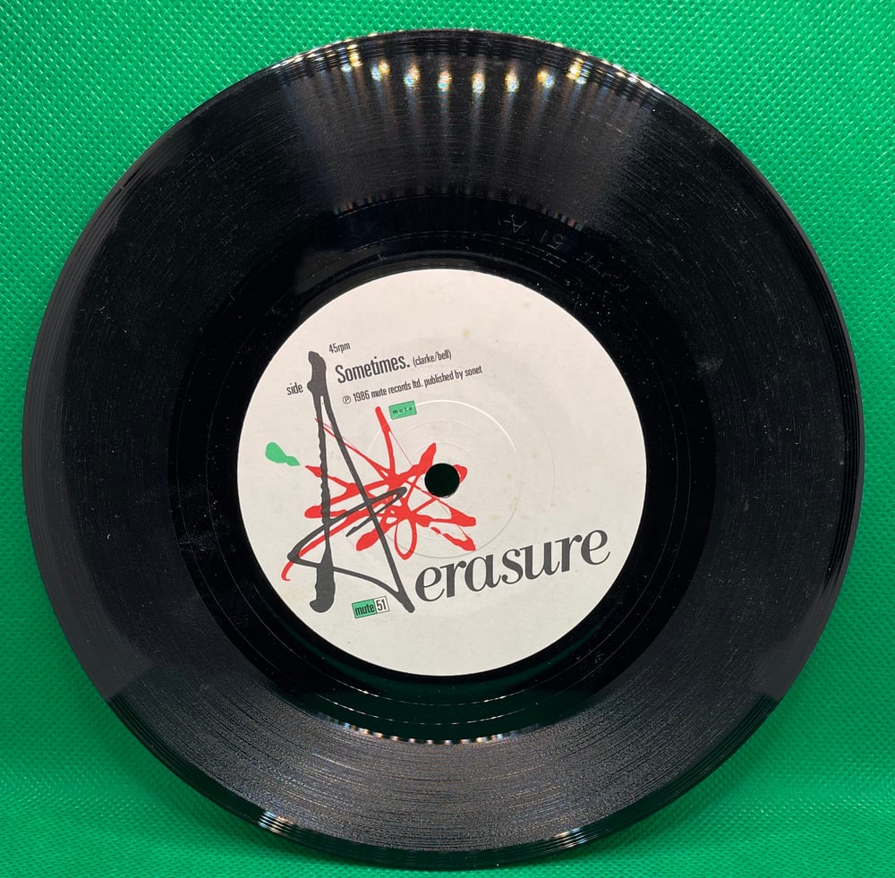 Erasure- Sometimes/Sexuality 1986 7” 45rpm 