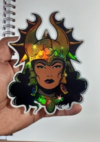 Image 1 of Golden knight sticker