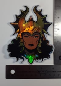 Image 3 of Golden knight sticker