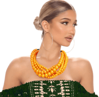 ORANGE 🧡 NECKLACE 