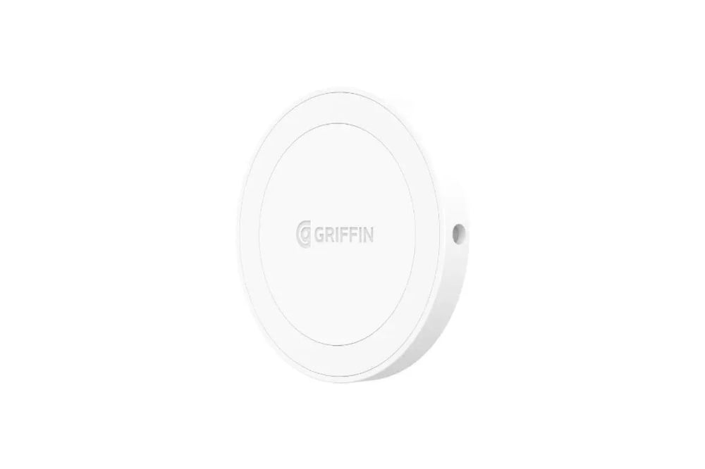Griffin Magnetic 15W Wireless Charger - Apple Magsafe & Qi-Compatible - White