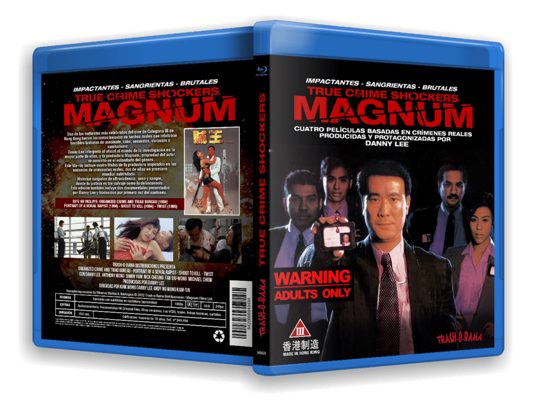 Image of BLURAY MAGNUM: TRUE CRIME SHOCKERS (CAT. III)