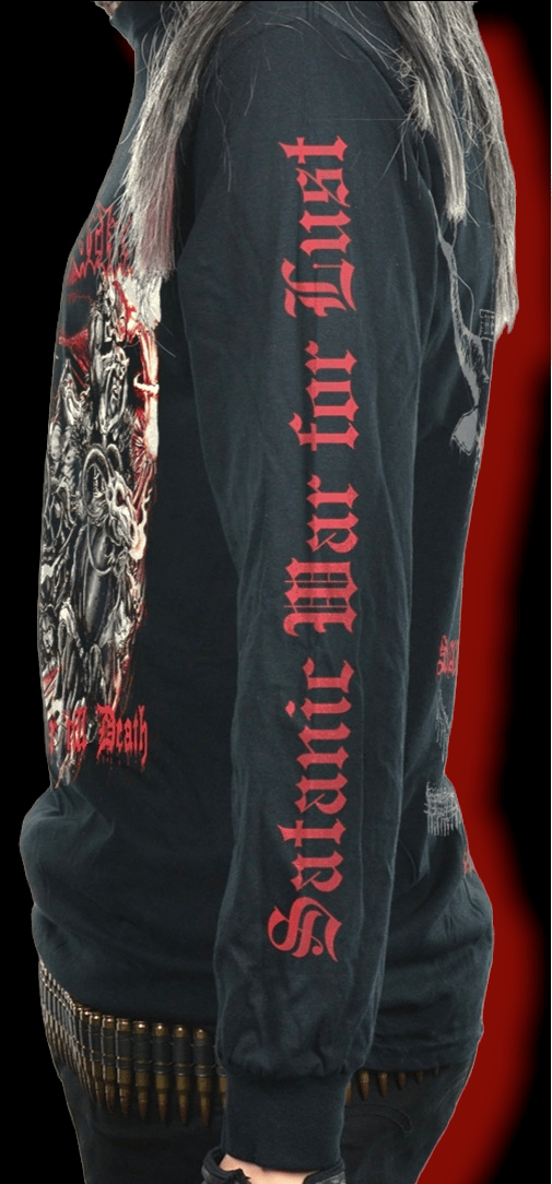 BESTIAL WARLUST - VENGEANCE WAR T'ILL DEATH ( LONG SLEEVE)