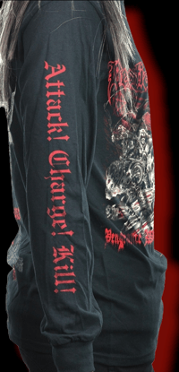 Image 4 of BESTIAL WARLUST - VENGEANCE WAR T'ILL DEATH ( LONG SLEEVE)
