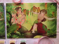 Image 3 of TARZAN BOOKMARKS + PRINTS