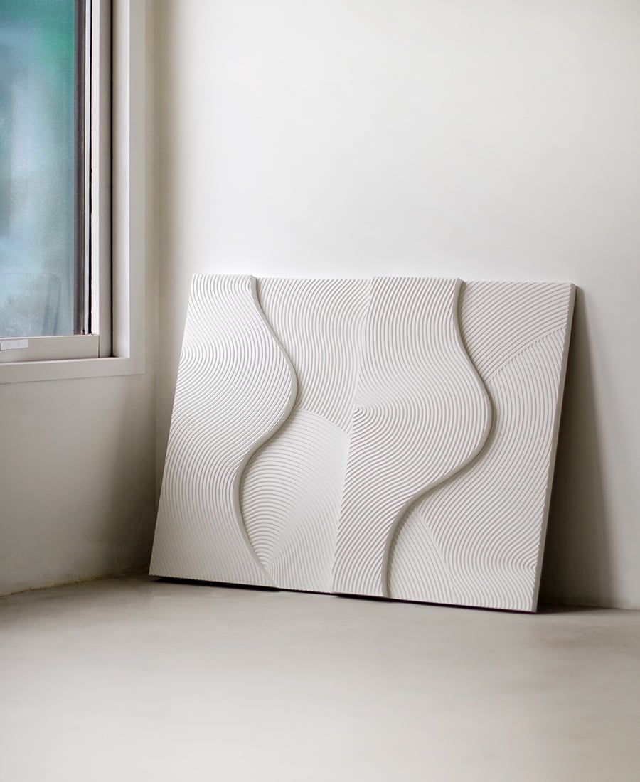 Image of Duo Relief · White (sold)