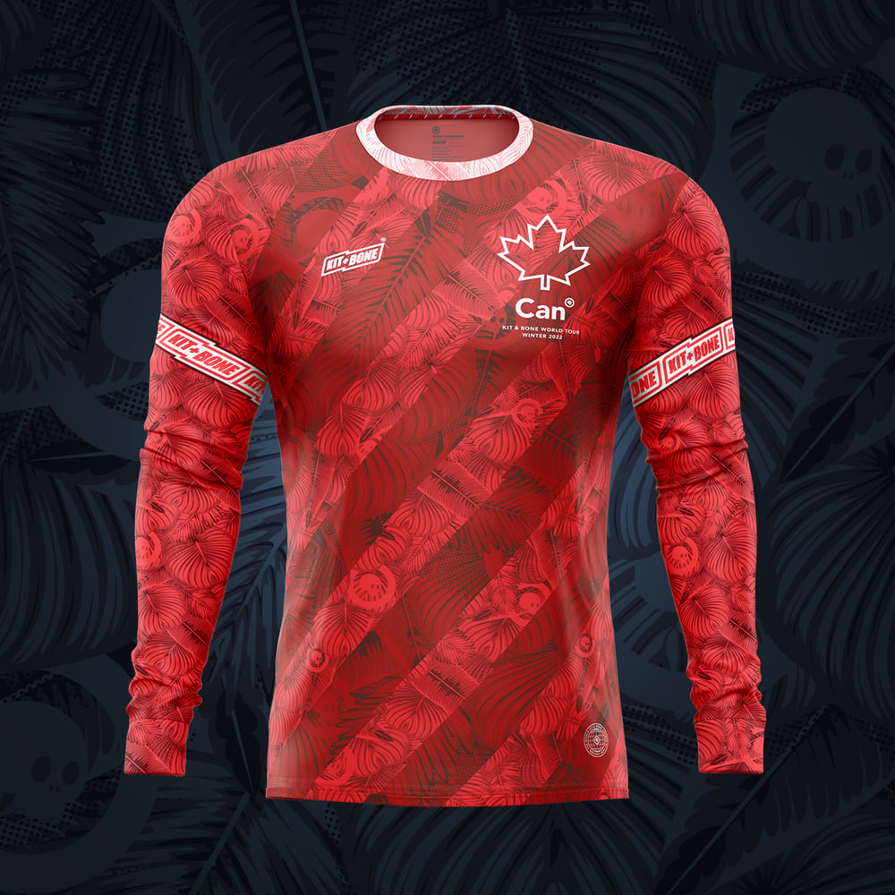 Image of Canada World Tour 2022 Jersey Long Sleeves