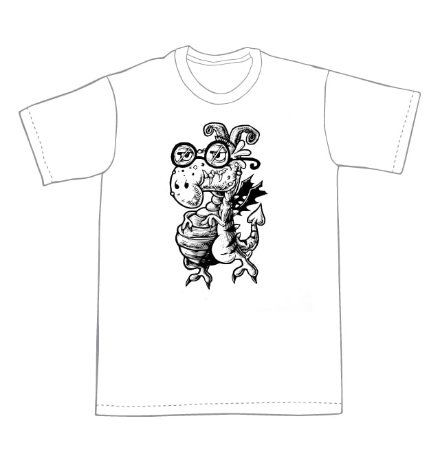 Nerdy Dragon T-shirt (A2) **FREE SHIIPING**